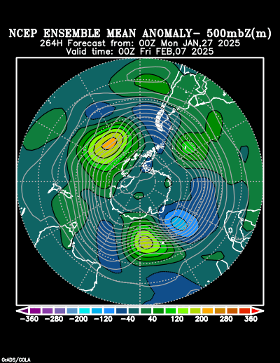 NCEP Ensemble forecast product