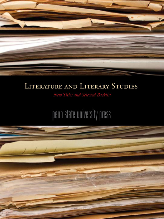 Cover for PSU Press Literary Studies