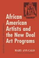 Cover for African American Artists and the New Deal Art Programs