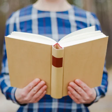 Student Reading Book