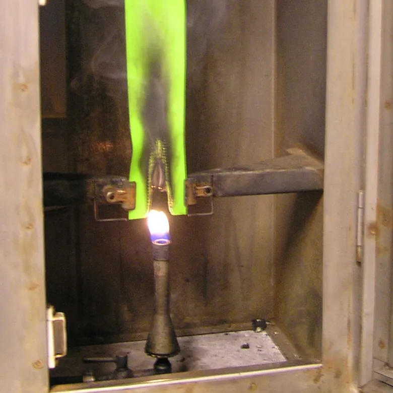 Fire testing according to SIS 65 00 82