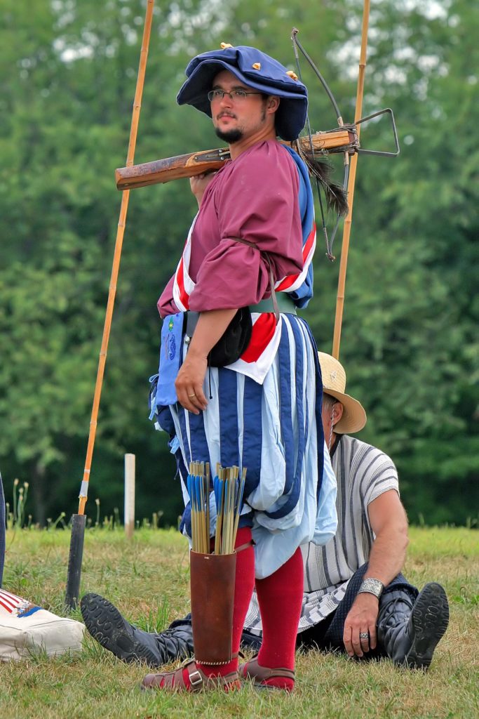 A German Landsknecht with a crossbow