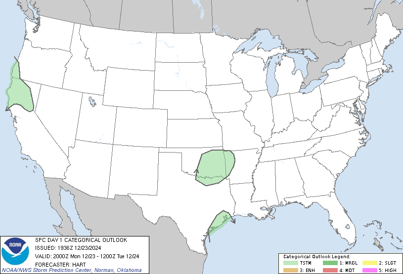 TCF / Severe weather Outlooks