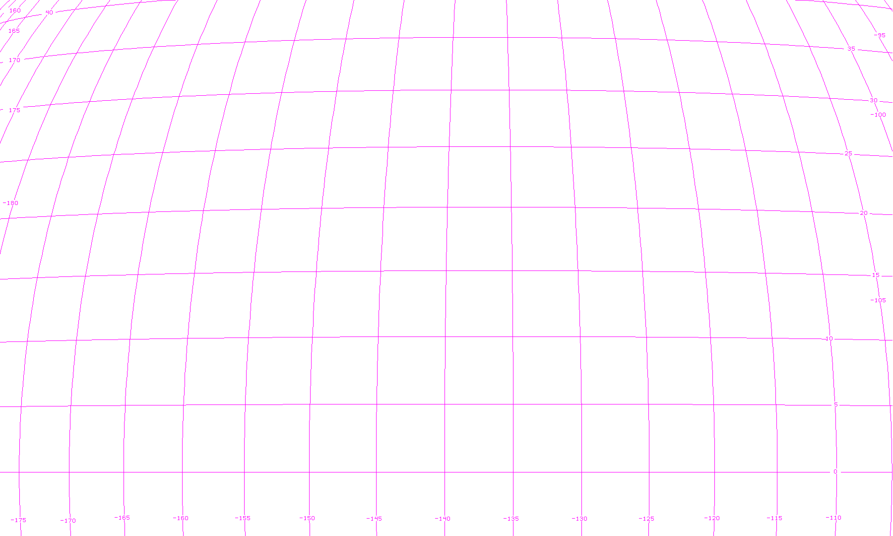 Latitude / Longitude grid