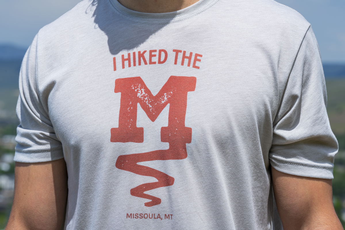 Image of the new M Trail shirt