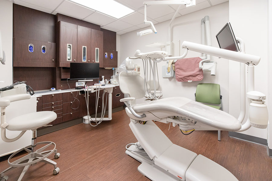 Renovated simulated dentistry clinic