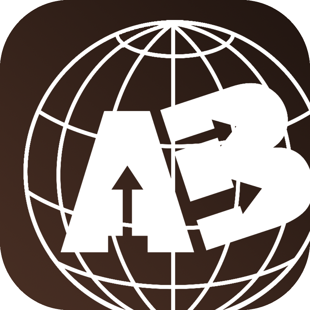 alternative breaks "AB" over a globe