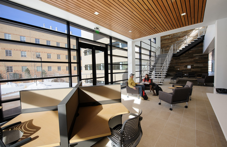 interior of the energy innovation center