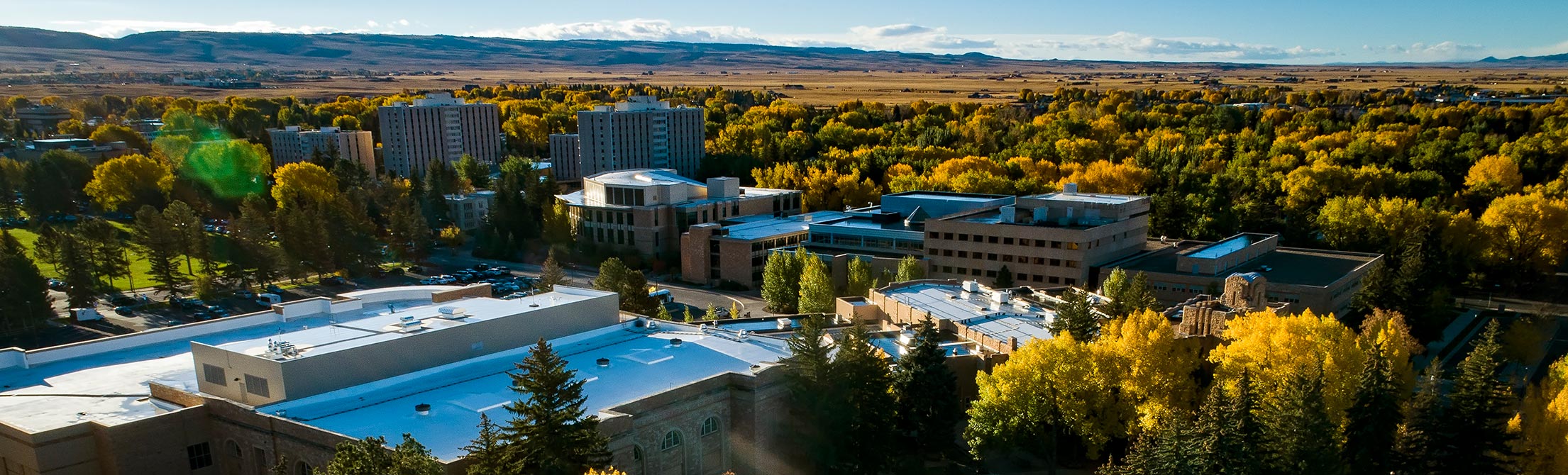 Campus Aerial Fall