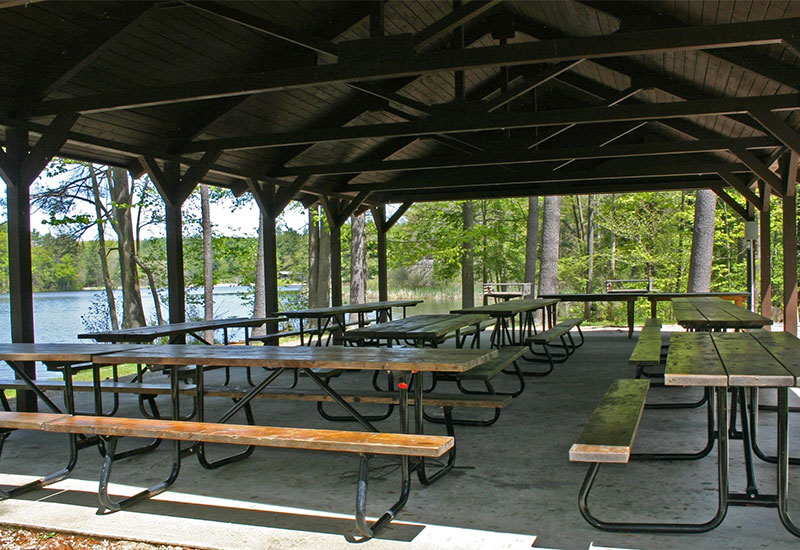 Lake Shaftsbury pavilion