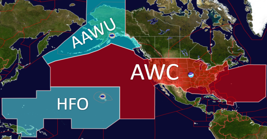 NWS Office Districts Map