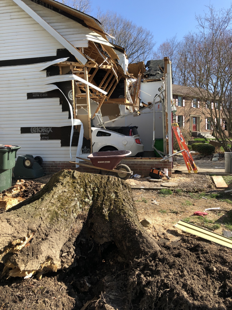 storm damage Barberton/Green