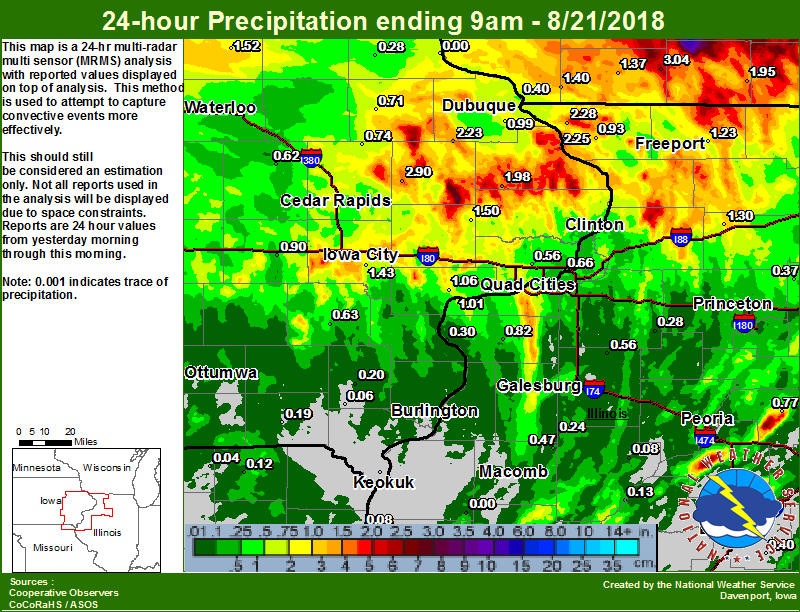 Rainfall Map