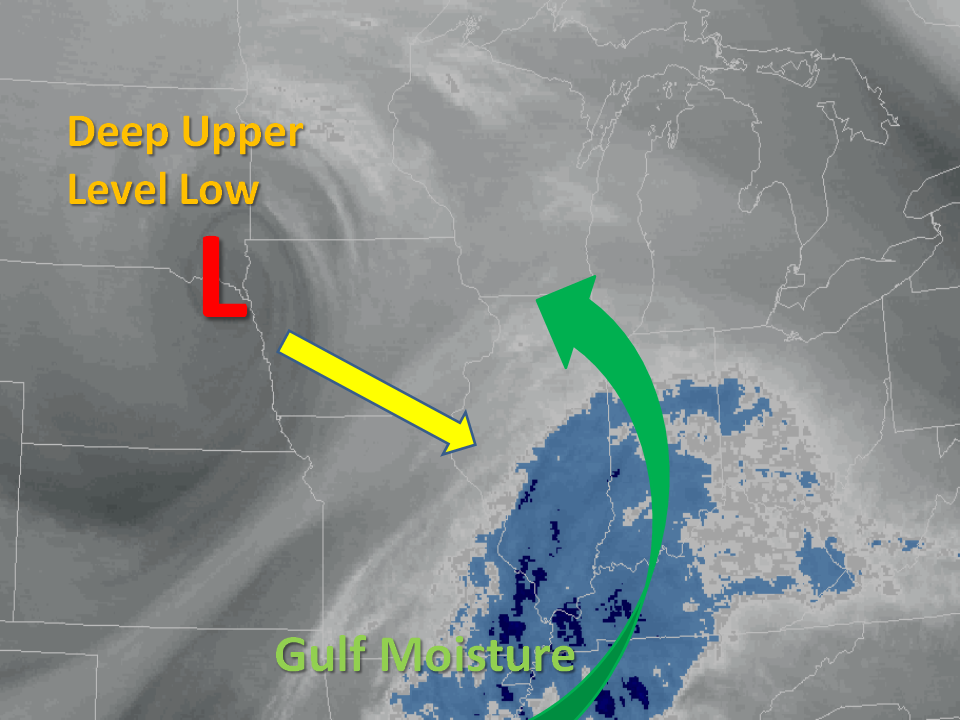 Water vapor image