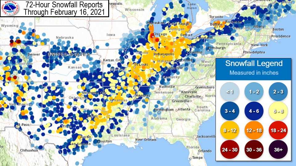 Snowfall Map