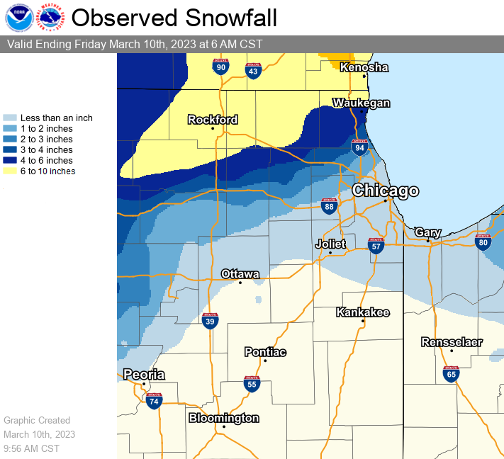 Snowfall Map