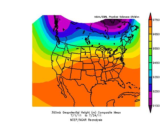 300MB Geopotential Height