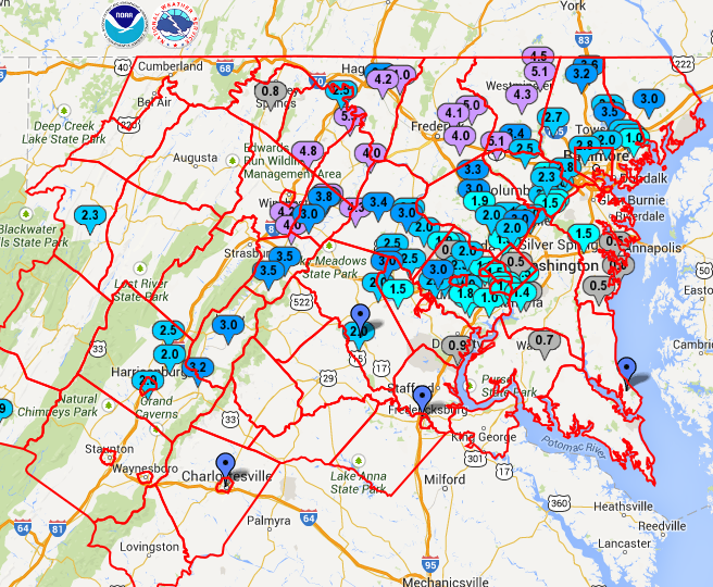 Latest snow report