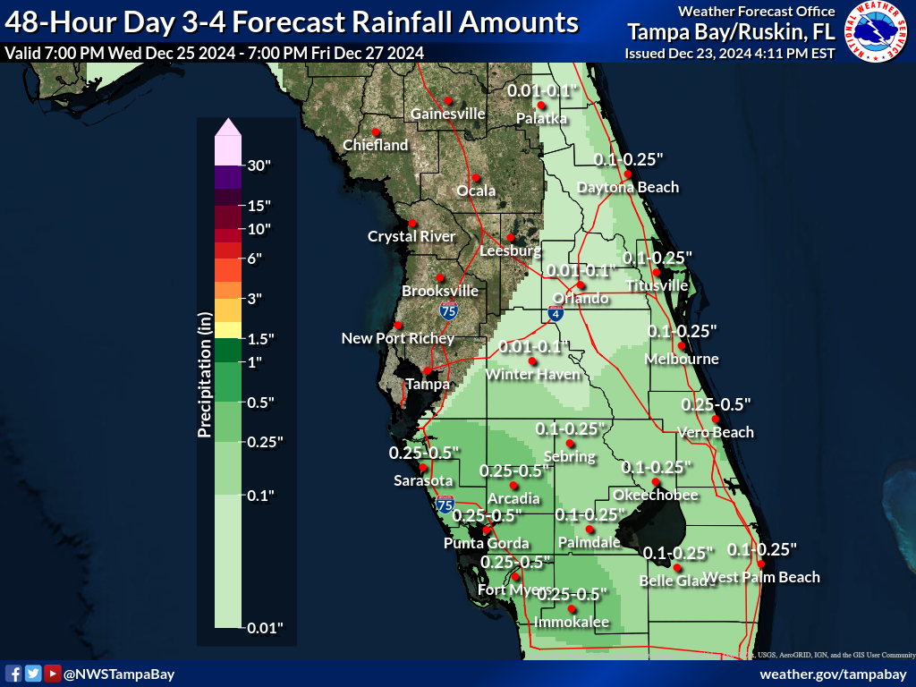 Expected Rainfall for Day 3-4