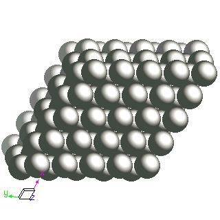 Zn crystal structure