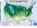 Day 3 Maximum Temperatures