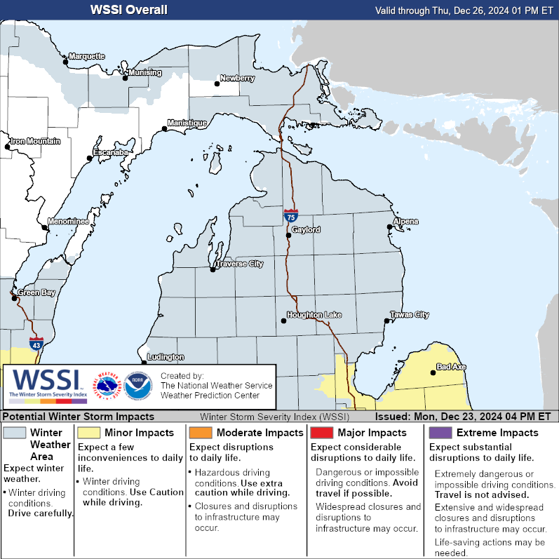 Winter Storm Severity Index