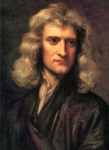 Painting of Isaac Newton